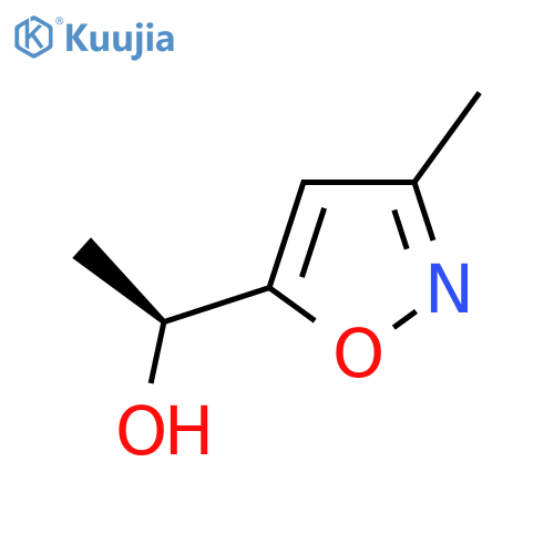 (1S)-1-(3-methyl-1,2-oxazol-5-yl)ethan-1-ol structure