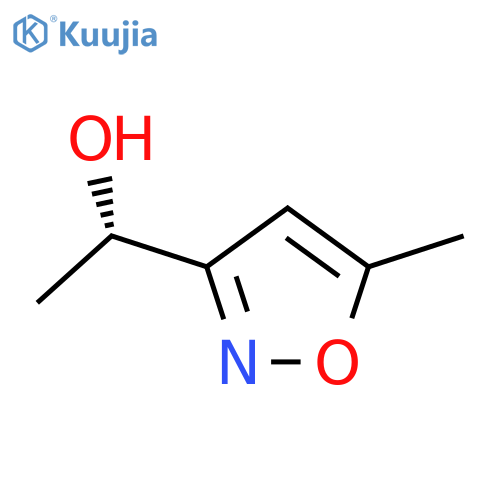 (1S)-1-(5-methyl-1,2-oxazol-3-yl)ethan-1-ol structure