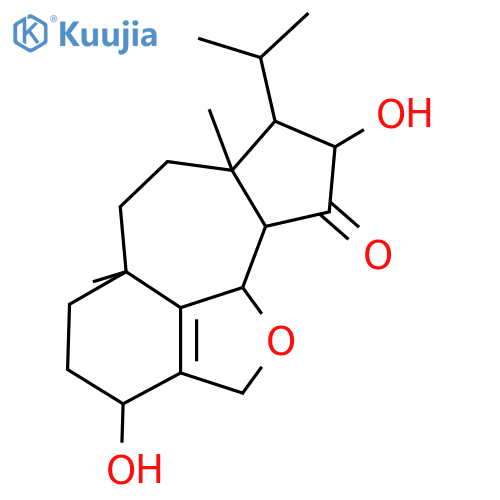 2,15-Epoxy-2,10-dihydroxy-1(14)-neodolasten-11-one; (2β,10β,12β,13β)-form structure