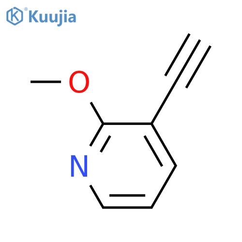 3-Ethynyl-2-methoxypyridine structure