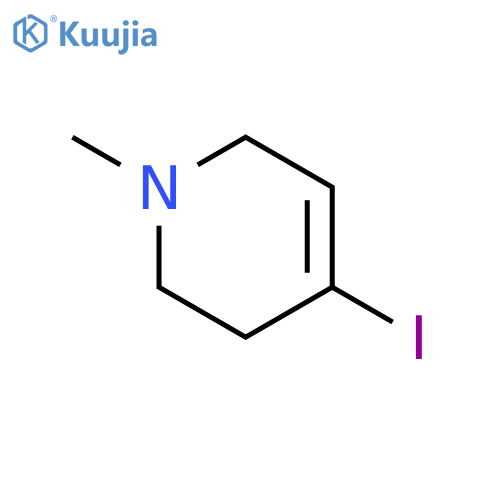 4-Iodo-1-methyl-1,2,3,6-tetrahydropyridine structure