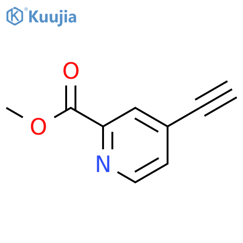 Methyl 4-ethynylpyridine-2-carboxylate structure