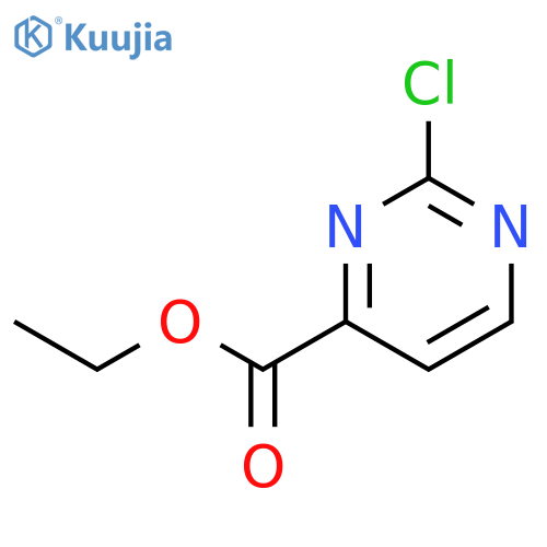 Ethyl 2-chloropyrimidine-4-carboxylate structure