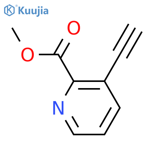 methyl 3-ethynylpyridine-2-carboxylate structure