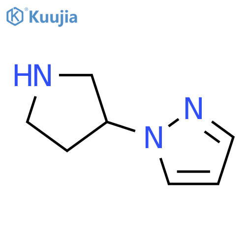1-pyrrolidin-3-ylpyrazole structure