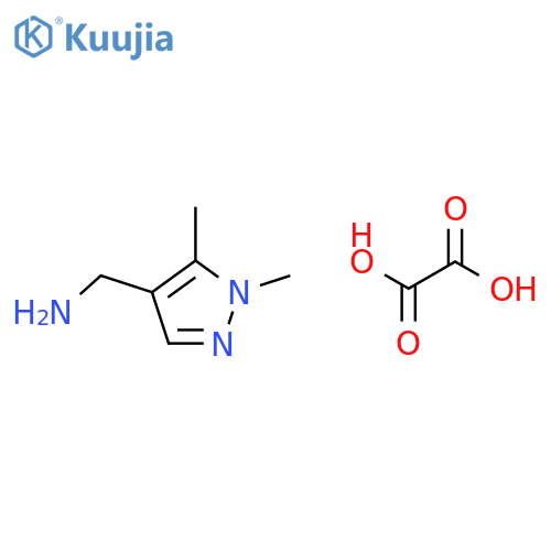 C -(1,5-Dimethyl-1 H -pyrazol-4-yl)-methylamine structure