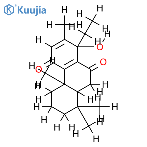 14beta-14-Hydroxy-8,12-cleistanthadiene-7,11-dione structure