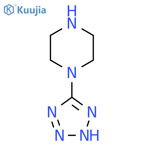 1-(1H-1,2,3,4-tetrazol-5-yl)piperazine structure