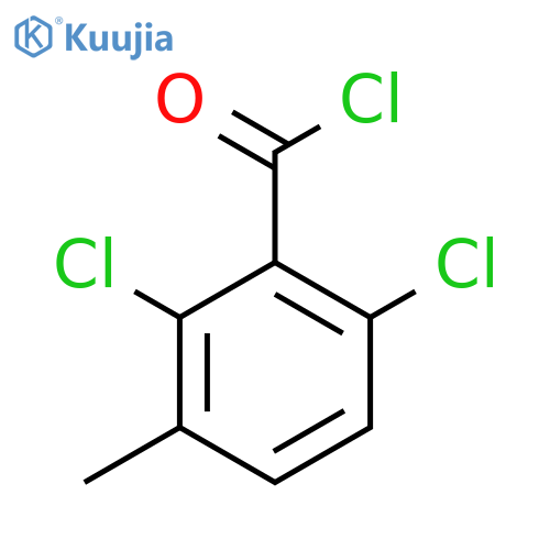 2,6-Dichloro-3-methylbenzoyl chloride structure
