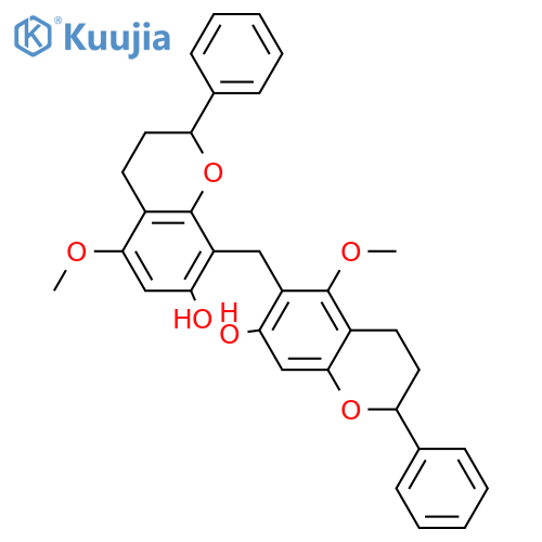 6,8'-Methylenebis[5,7-dihydroxyflavan]; (2ξ,2'ξ)-form, 5,5'-Di-Me ether structure