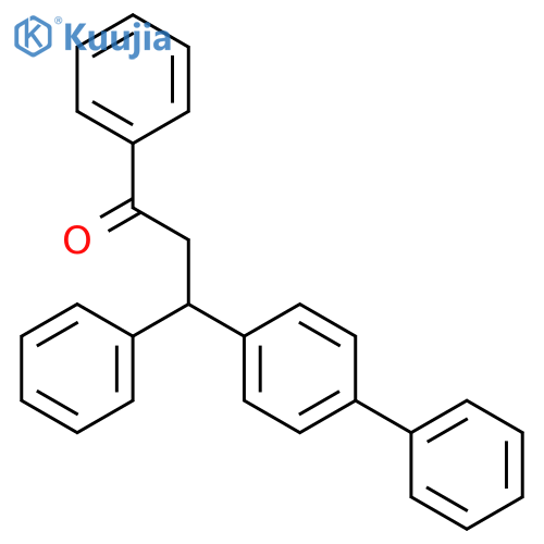 3-([1,1'-Biphenyl]-4-yl)-1,3-diphenylpropan-1-one structure