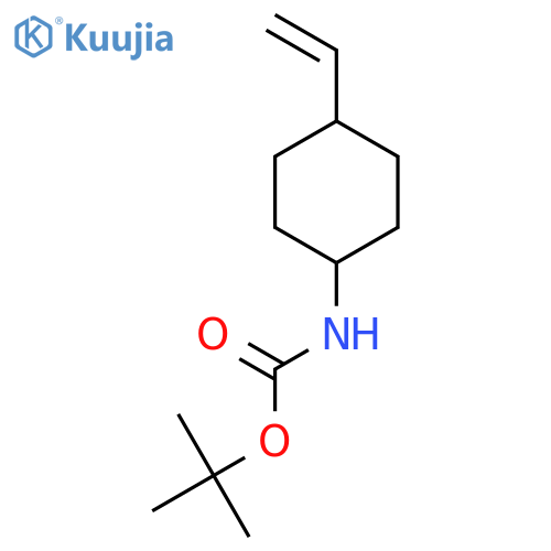 tert-butyl N-[trans-4-ethenylcyclohexyl]carbamate structure