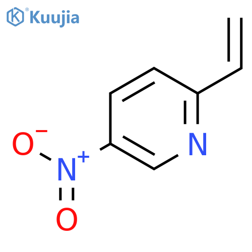 2-ethenyl-5-nitro-Pyridine structure