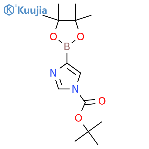 N-Boc-imidazole-2-boronic acid structure