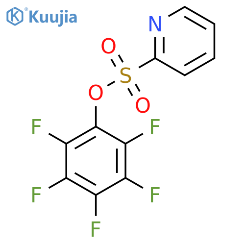 2,3,4,5,6-pentafluorophenyl pyridine-2-sulfonate structure