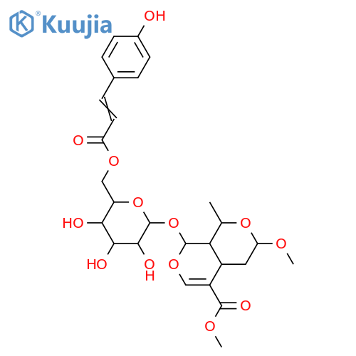Kingisidic acid; 7S-Alcohol, 7-Me ether, 6'-O-(4-hydroxy-E-cinnamoyl), Me ester structure
