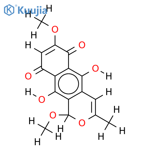 1-Me ether-Anhydrofusarubinlactol structure