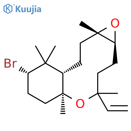 2H-Oxireno[e][1]benzoxecin,8-bromo-4-ethenyldodecahydro-4,5a,9,9,11a-pentamethyl- (9CI) structure