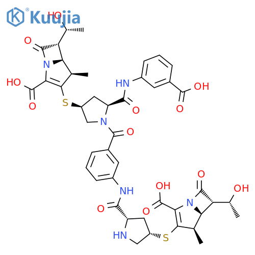 Ertapenem N-Carbonyl Dimer Impurity structure