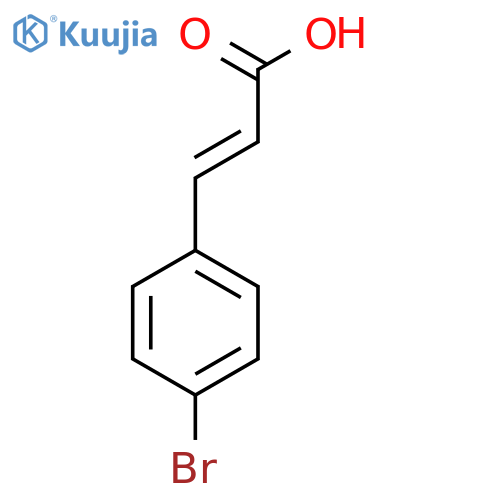 4-Bromocinnamic acid structure