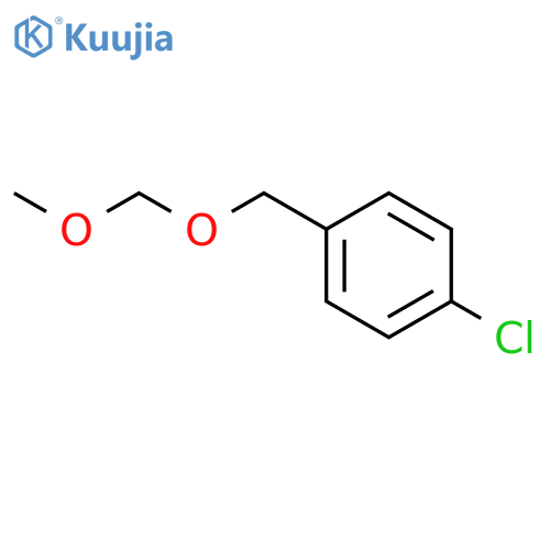 Benzene, 1-chloro-4-[(methoxymethoxy)methyl]- structure