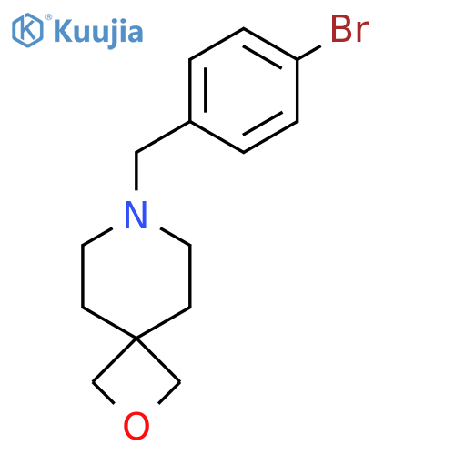 7-(4-Bromobenzyl)-2-oxa-7-azaspiro[3.5]nonane structure