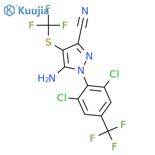 Fipronil Sulfide structure