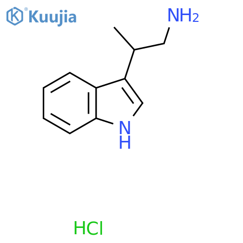 β-Methyl-1H-Indole-3-ethanamine Monohydrochloride structure