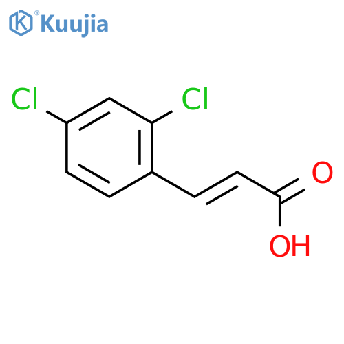 2,4-Dichlorocinnamic acid structure