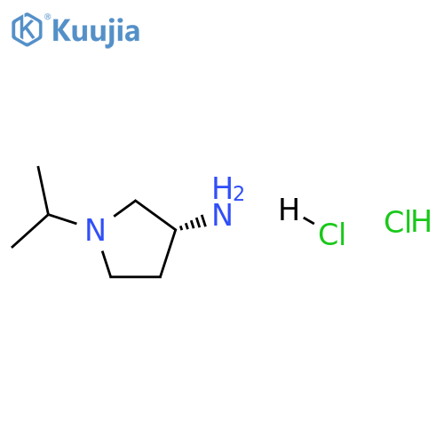 (3R)-1-(Propan-2-yl)pyrrolidin-3-amine dihydrochloride structure