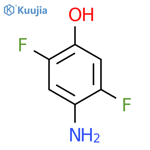 4-Amino-2,5-difluorophenol structure