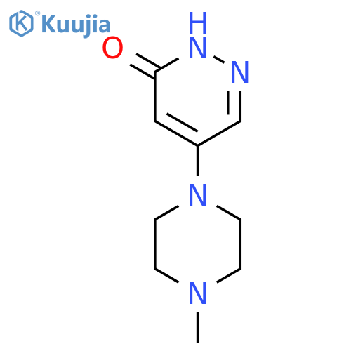 5-(4-methyl-1-piperazinyl)-3(2H)-Pyridazinone structure