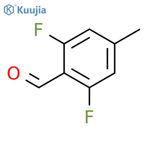 2,6-Difluoro-4-methylbenzaldehyde structure