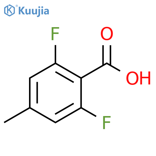 2,6-Difluoro-4-methylbenzoic acid structure