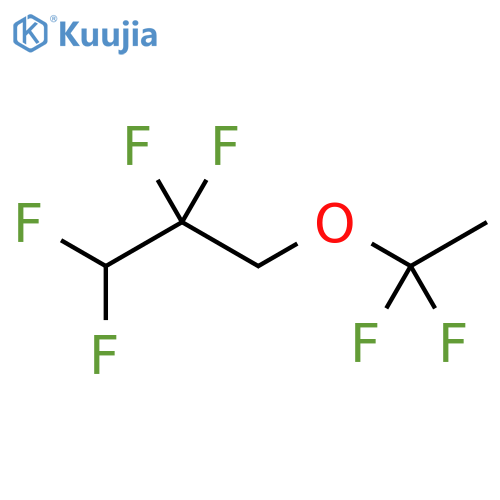 1,1-Difluoroethyl 2,2,3,3-tetrafluoropropyl ether structure