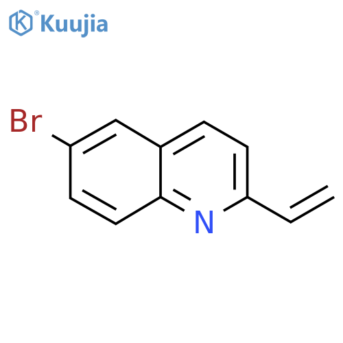 6-Bromo-2-vinylquinoline structure