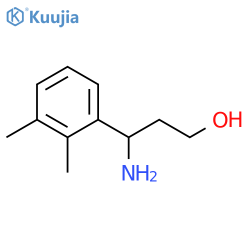 3-AMINO-3-(2,3-DIMETHYLPHENYL)PROPAN-1-OL structure