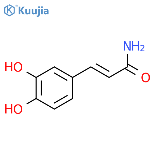 3-(3,4-Dihydroxyphenyl)acrylamide structure