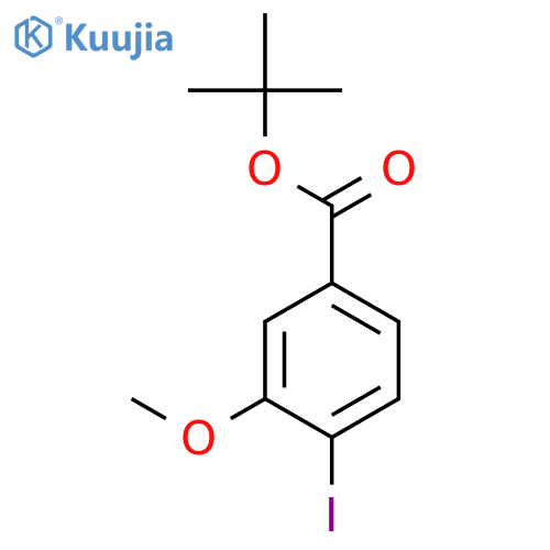 Tert-butyl 4-iodo-3-methoxybenzoate structure