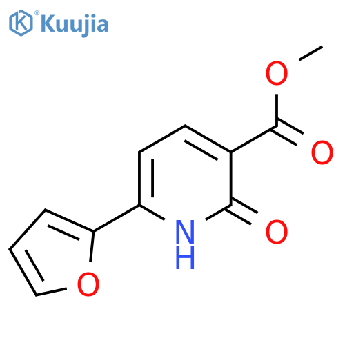 Methyl 6-(2-furyl)-2-hydroxynicotinate structure