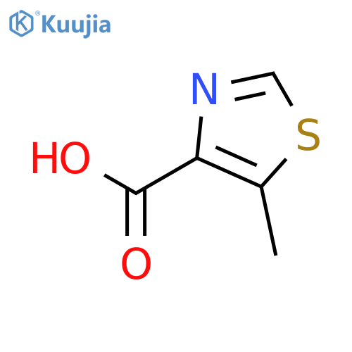 5-Methylthiazole-4-carboxylic acid structure