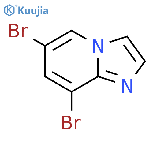 6,8-Dibromoimidazo[1,2-A]pyridine structure