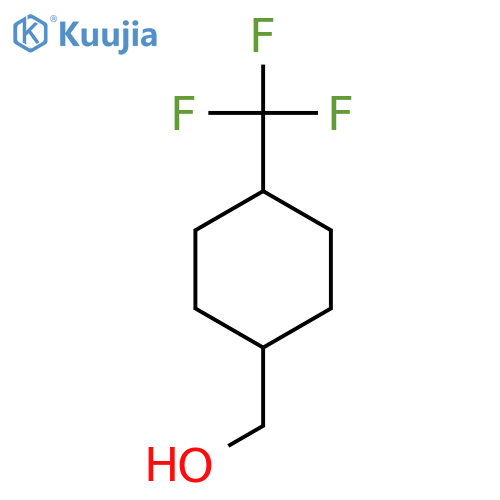 [cis-4-(trifluoromethyl)cyclohexyl]methanol structure