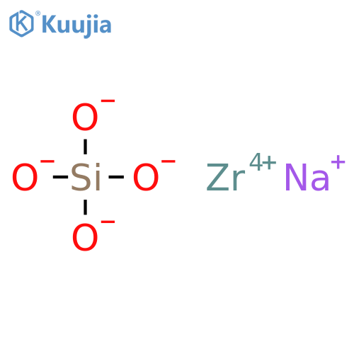 Sodium zirconium silicate structure