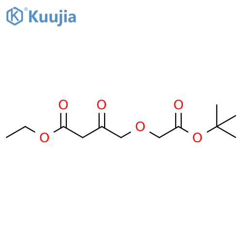 Ethyl 4-(2-(tert-Butoxy)-2-oxoethoxy)-3-oxobutanoate structure