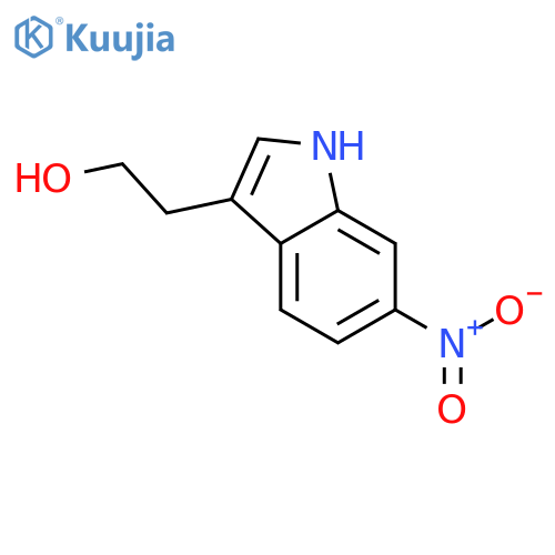 1H-Indole-3-ethanol,6-nitro- structure