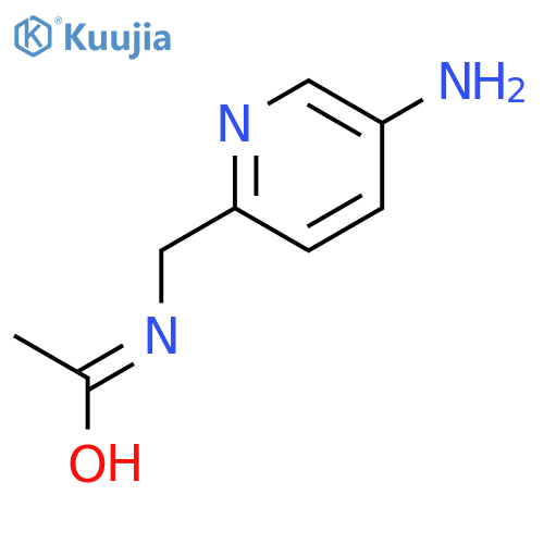N-((5-Aminopyridin-2-yl)methyl)acetamide structure