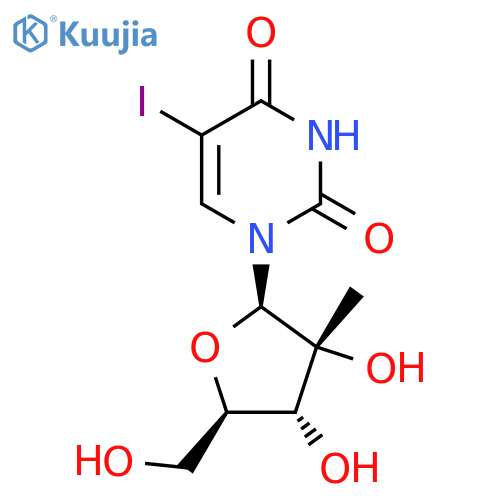 5-Iodo-2'-C-Methyl uridine structure