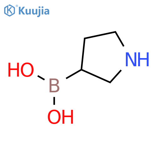 (pyrrolidin-3-yl)boronic acid structure