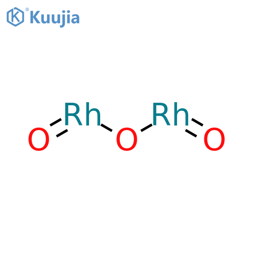 Rhodium(III) oxide structure